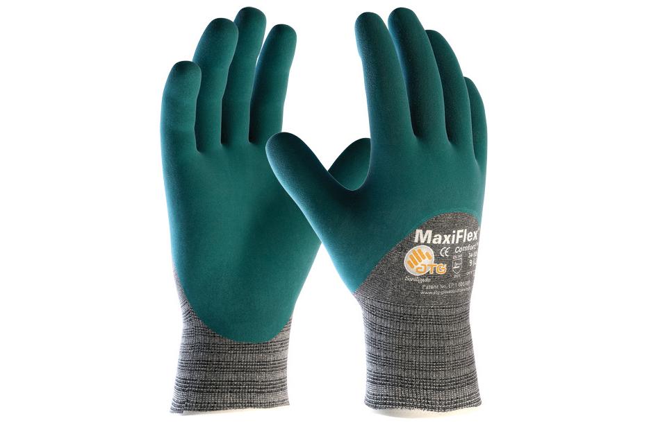 ATG MaxiFlex Comfort 34-925 kaplamalı koruyucu eldiven iş güvenliği eldiveni